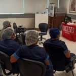 SIEMACO-SP visita profissionais da limpeza no Hospital Albert Einstein